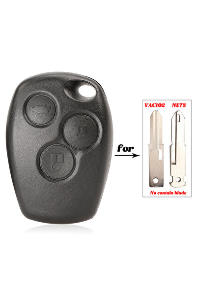 Choice7 3B Key Shell A2 jingyuqin 2/3 Buttons Remote Car Key Shell Cover Case...