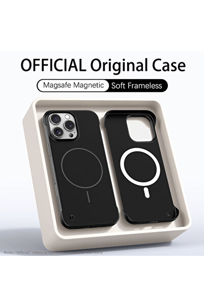 Choice جراب أسود فائق النحافة من البولي كربونات غير اللامع بدون إطار لهاتف iP...