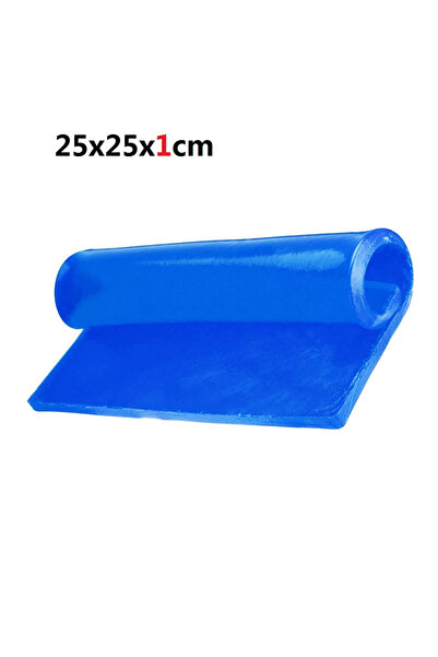 Choice1 25X25X1cm Blue New Motorcycle Seat Gel Pad Shock Absorption Mat Motor...