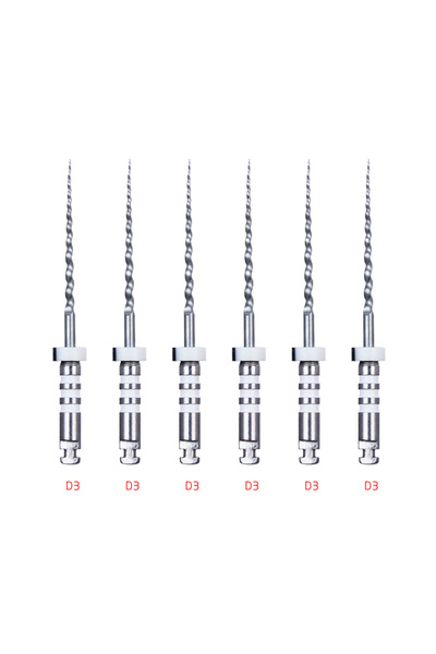 Choice3 محرك إعادة معالجة الأسنان D3، مبرد قناة الجذر من النيكل والتيتانيوم D...