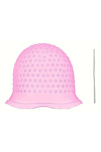 Choice1 2pc-fen tiaoran 2pcs Reusable Silicone Hair Staining Cap Multicolor H...