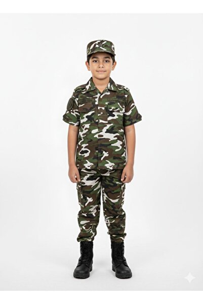 HMR Boys military suit