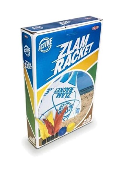 TACTIC Active Play Zlam Racket outdoor game - rackets with feathers and balls