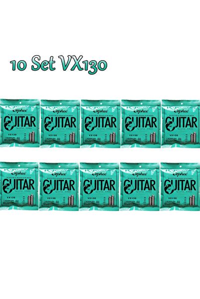 choice2 10 Set VX130 3/5/10 Set Orphee Bass Guitar Strings VX120 Medium Carbo...