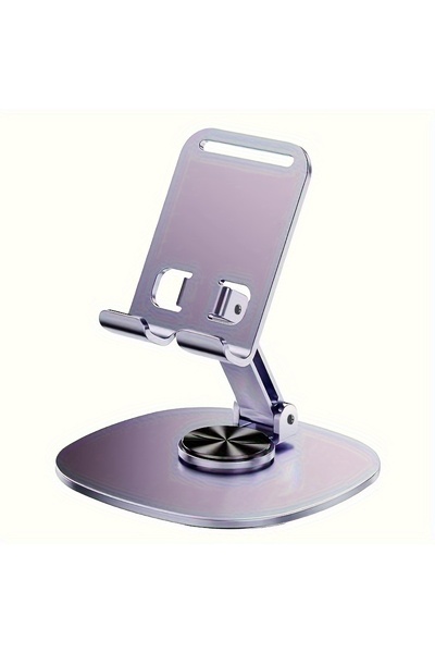 Choice حامل هاتف من الفولاذ الكربوني من Purple-pc - مقاوم للماء، حامل مكتبي د...