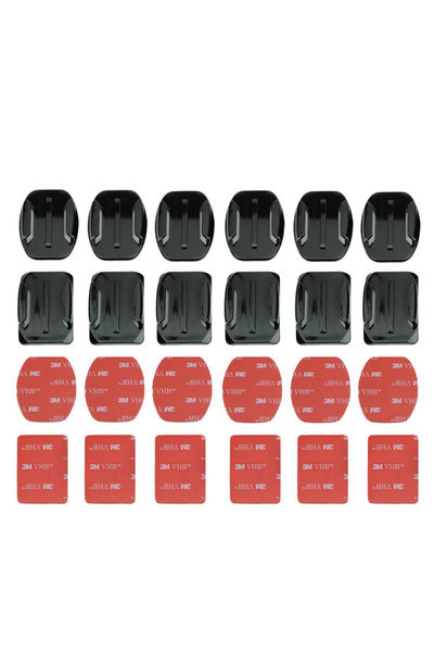 Choice1 حامل لاصق N1 لكاميرات GoPro Hero 13 و12، يُثبّت على الخوذة، مسطح ومنح...