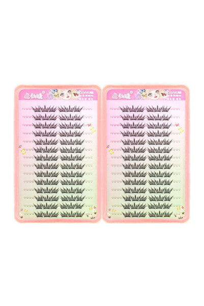 Choice6 رموش صناعية كثيفة وخفيفة من تصميم آيدول كوري، أداة مكياج رموش صناعية ...