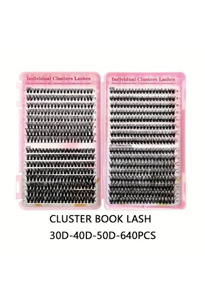 Choice3 مجموعة متنوعة من رموش التمديد الفردية 0.07 مم D 30D-40D-50D-640 قطعة ...