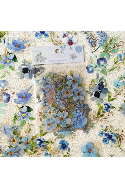 Choice3 C 40 pcs Roaming Dreams Vintage INS Flower Plant Stickers Decorative ...