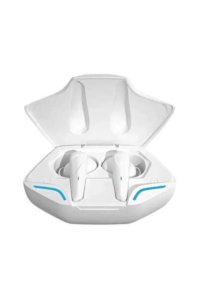 Choice سماعات رأس لاسلكية أصلية X15pro TWS بيضاء اللون، سماعات ألعاب بلوتوث م...