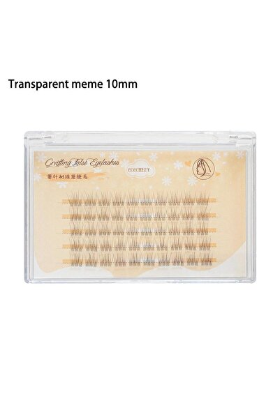 Choice5 رموش صناعية مجزأة ذاتية اللصق بمظهر طبيعي، فردية وشفافة، بتصميم كلب ت...