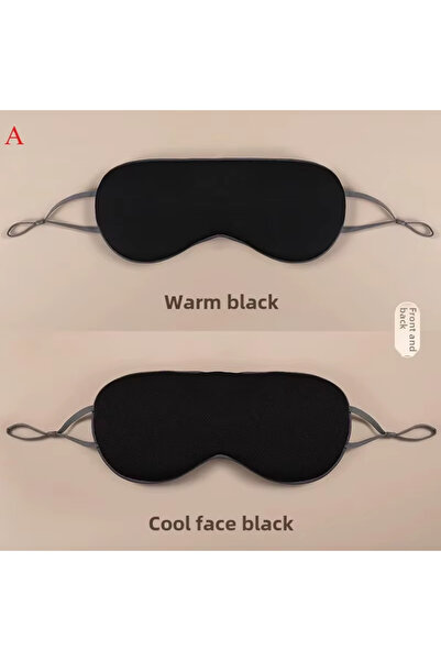 Choice4 قناع نوم للعينين A002-1 قطعة واحدة، حرير كوري، مصنوع من حرير الثلج، ل...