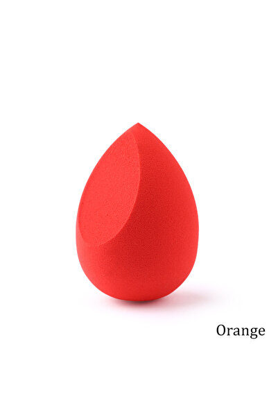 Choice4 إسفنجة مكياج برتقالية اللون، 20/5/1 قطعة، خافي عيوب، بودرة تجميلية نا...