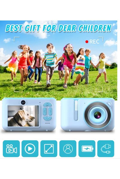 OEM Camera foto copii, albastra