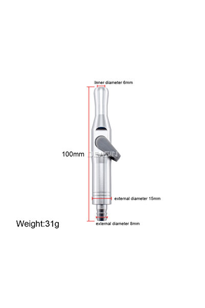 Choice1 DA533 AL DEASIN جهاز شفط اللعاب للأسنان، قطعة يدوية مزودة بمحول طرفي ...