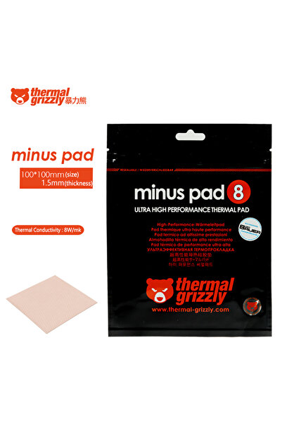Choice7 100x100x1.5mm Thermal Grizzly Minus Pad 8 Thermal Pad Multi-Size 8.0W...