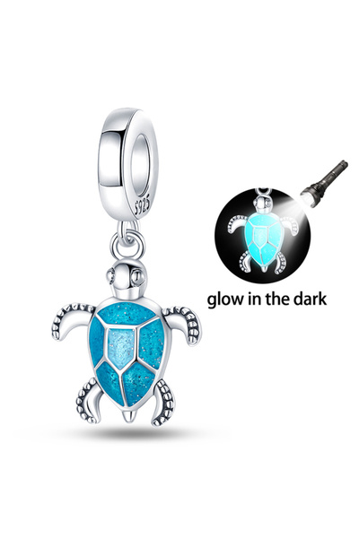 Choice45 PAC488 Fashion 925 Sterling Silver Summer ean World Series Sea Turtl...