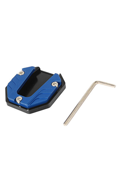 Choice1 blue Motorcycle Bikes Kickstand Extender Foot Side Stand Extension Fo...