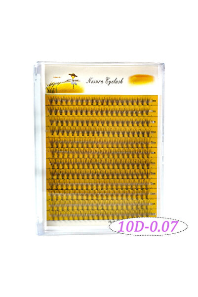 choice2 MIX 10D-0.07 Segmented False Eyelash Extension 240 Clusters DIY 10D/2...