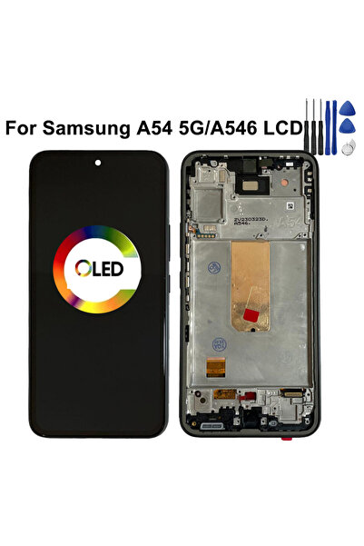 Choice1 OLED With Frame 6.4'' Super AMOLED For A54 5G Display A546U A546B A54...