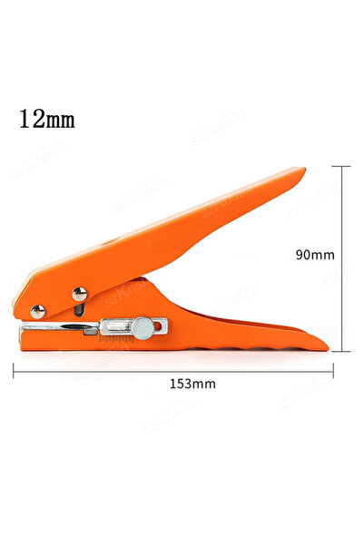 choice2 كماشة تثقيب حواف البطاقات الورقية (12 مم، 8/10/12/15 مم) - أداة تثقيب...