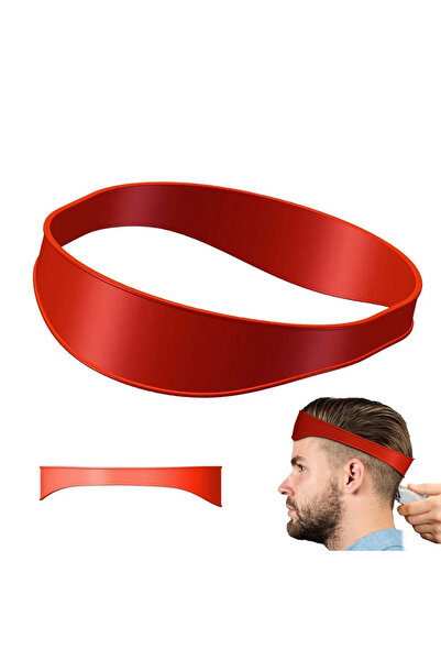 choice2 red New DIY Home Haircuts Curved Headband Fade Haircut Tool Silicone ...