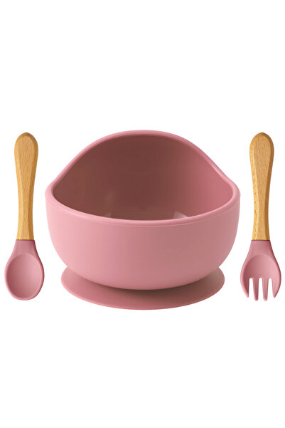 Choice5 مجموعة طعام أطفال سيليكونية من A1 Color Kids مكونة من 3 قطع: وعاء شفط...