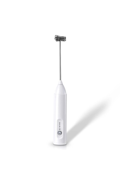 Choice1 جهاز صنع رغوة الحليب ANENG WHITE MINI قابل لإعادة الشحن عبر منفذ USB ...