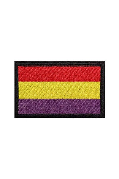 choice2 2 Spain Flag Patches Hook Embroidered Cool Hat Patches Spanish Magic ...