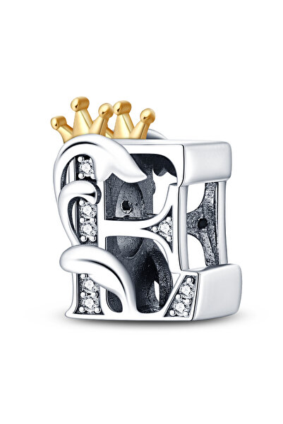 Choice25 PAC355-E Fit Qikaola 925 Original Bracelets Charms Classic Crown 26 ...