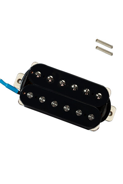 Choice7 Black Bridge 8.8K Phrilam Pro HH High output Alnico5 6 non &6 adjusta...