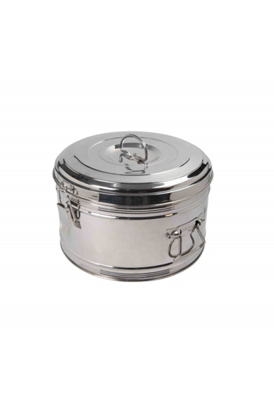 Generic Stainless Steel Food Storage Container with Lock 15L