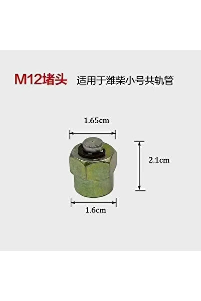 Choice3 M12 Common Rail Tube Plug Common Rail Injector Cap Common Rail Inject...