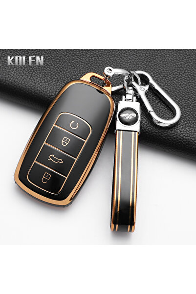 Choice5 G-Black Set C Fashion TPU Car Smart Key Case Cover For Chery Tiggo 8 ...