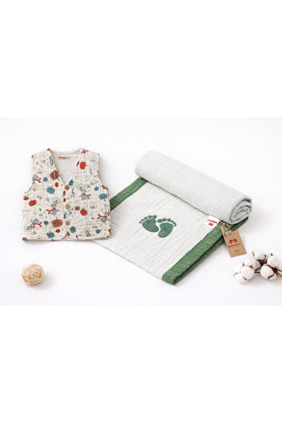Müslin bebek Yelek