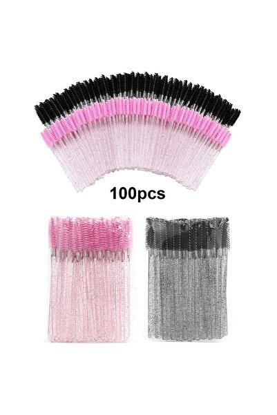 Choice4 TransparentPinkBlack 100pcs For Eyelash Extension Makeup Disposable E...