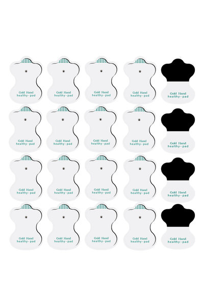 Choice 20pcs pads Electrostimulator Physiotherapy TENS Machines Eletric Compe...