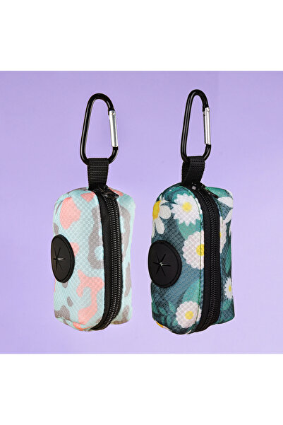 Choice17 L Leopard and daisies 1pcs/2pcs Cute pet poop bags with funny prints...