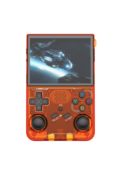 Choice37 جهاز ألعاب محمول كلاسيكي R36XX برتقالي اللون، بسعة 128 جيجابايت (20 ...