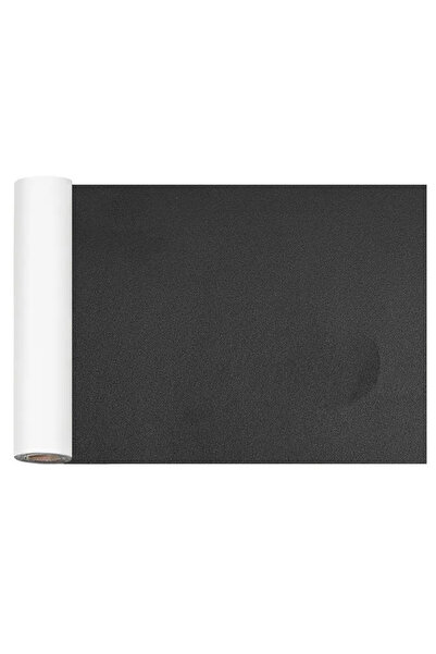 Choice4 لفة قماش مخمل أسود ذاتي اللصق، 50 × 140 سم، لتعديل ديكورات السيارات ا...