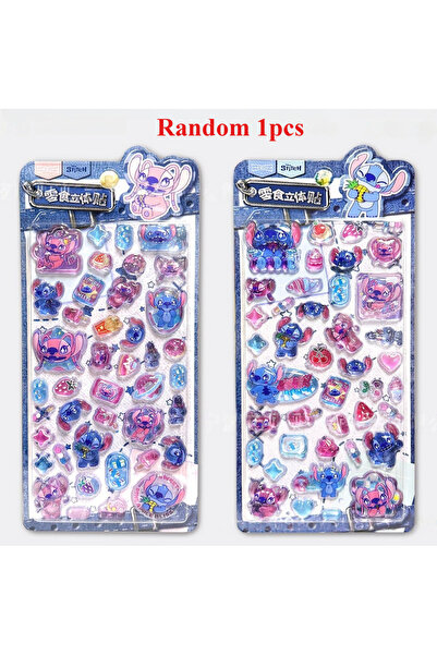 Choice1 ملصق ثلاثي الأبعاد عشوائي واحد جديد لشخصية ستيتش اللطيفة من شخصيات ال...