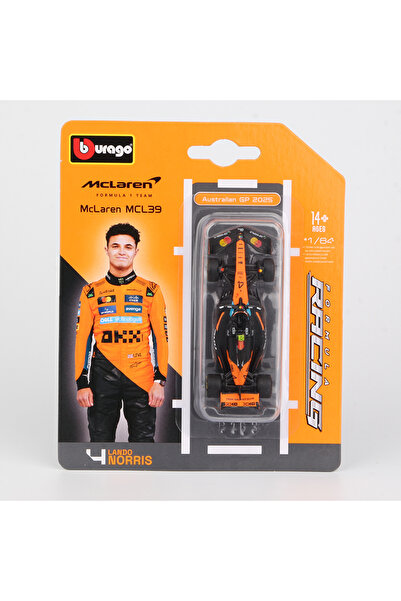 Choice5 سيارة نوريس بوراجو رقم 4، بمقياس 1:64، إصدار 2025، من سبائك معدنية، ط...