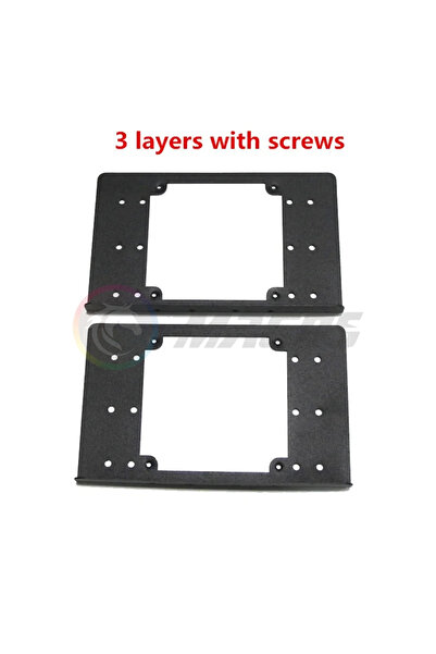 choice2 حامل القرص الصلب مقاس 3.5 بوصة، 3 طبقات، حامل 2/3 طبقات، حافظة كمبيوت...