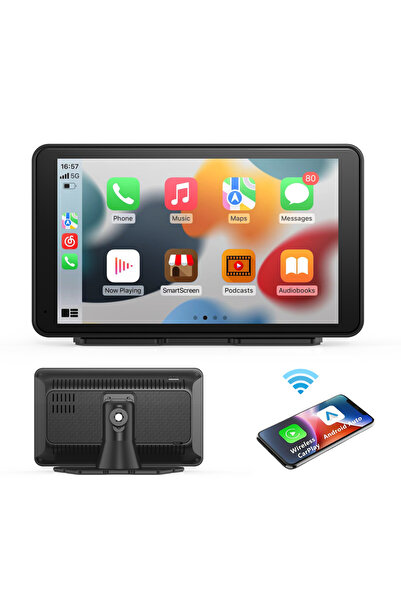 Choice3 شاشة كاربلاي عالمية محمولة مقاس 8 بوصات بدون كاميرا، شاشة كاربلاي لاس...