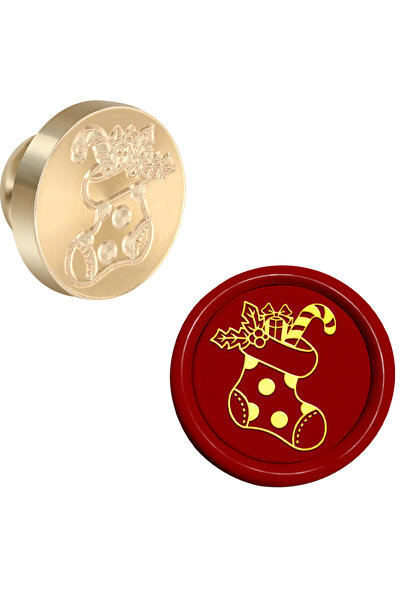 Choice1 YZ0418 ختم شمعي على شكل منزل خبز الزنجبيل، ختم شمعي على شكل زلاجة عيد...