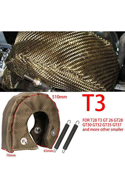 Choice1 T3 Glasvezel Turbo Hitteschild Turbharger Deken Cover T2 T25 T28 T3 T...