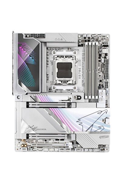 Gigabyte Placa de baza X870E AORUS MASTER X3D ICE, AMD X870E, AM5, ATX, DDR5