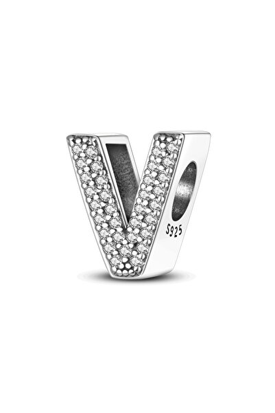 Choice19 KTC165-V 925 Sterling Silver Fit 925 Original Bracelet DIY A-Z Alpha...
