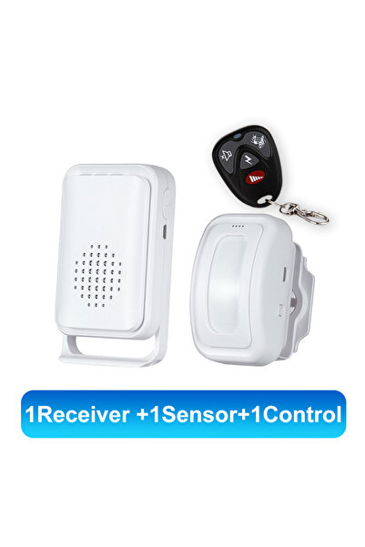 Choice6 جرس باب لاسلكي ذكي يعمل بتقنية الحث الكهرومغناطيسي، مزود بمستشعر حركة...