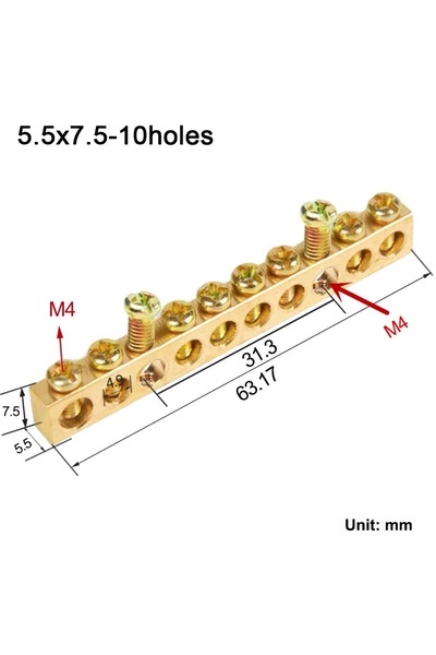 Choice13 5.5x7.5-10holes 1Pc Wire Connector per 3/5/6/7/8/9/10/12/Hole Juncti...